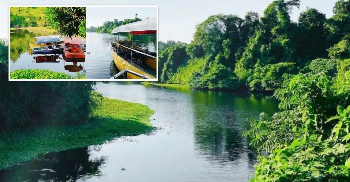 পাহাড়ের মাঝখানে অপরূপ সৌন্দর্যের ভাটিয়ারি লেক