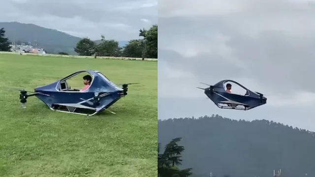 প্রকৌশল ডিগ্রি ছাড়াই উড়ন্ত গাড়ি বানালেন তরুণ