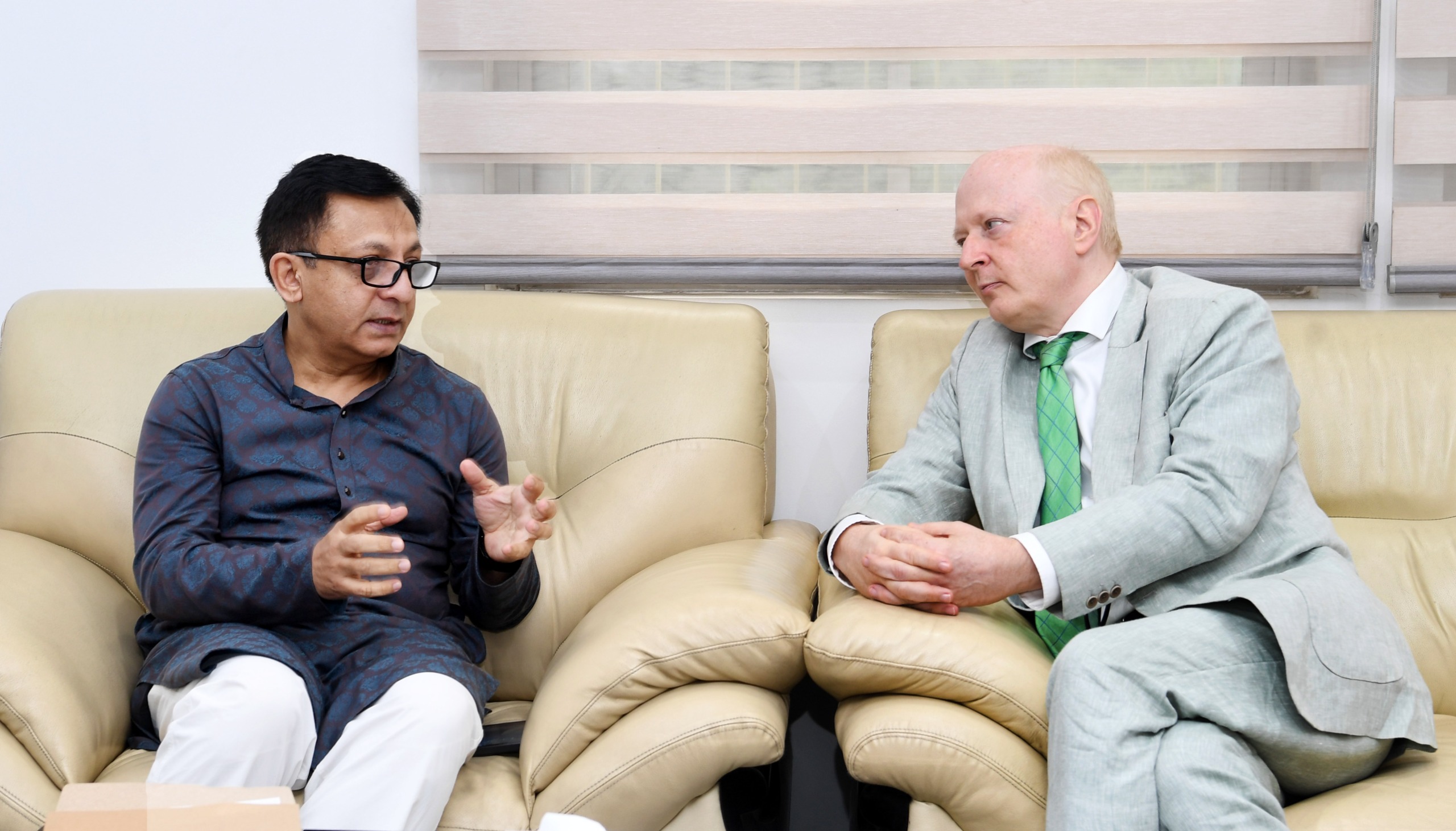 শিল্পমন্ত্রীর সঙ্গে জার্মান রাষ্ট্রদূতের বৈঠক